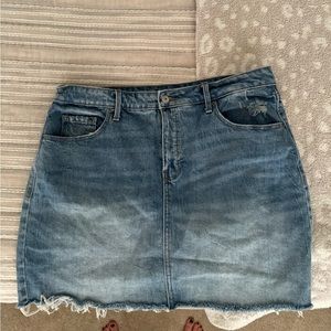 Cute Jean skirt! Perfect length!